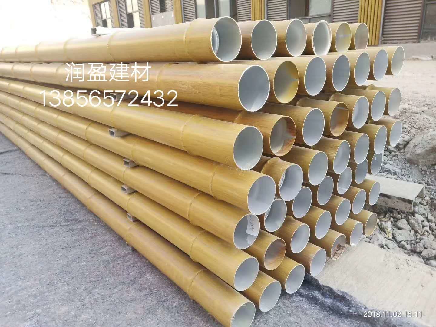防火竹子室内仿竹子装饰