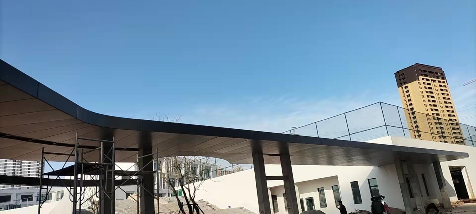 氟碳铝单板门头