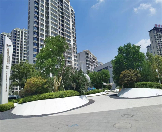 安徽铝单板厂家定制合肥铂羽公馆小区花园发光铝单板挡土墙 安徽铝单板厂家定制合肥铂羽公馆小区花园发光铝单板挡土墙